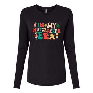 In My Nutcracker Era Christmas Nutcracker Ballet Festive  Womens Cotton Relaxed Long Sleeve T-Shirt