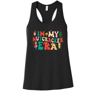 In My Nutcracker Era Christmas Nutcracker Ballet Festive  Women's Racerback Tank