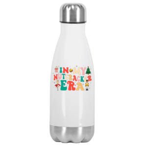 In My Nutcracker Era Christmas Nutcracker Ballet Festive  Stainless Steel Insulated Water Bottle