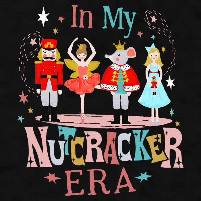 In My Nutcracker Era Christmas Nutcracker Ballet  Ladies PosiCharge Tri-Blend Wicking Tank