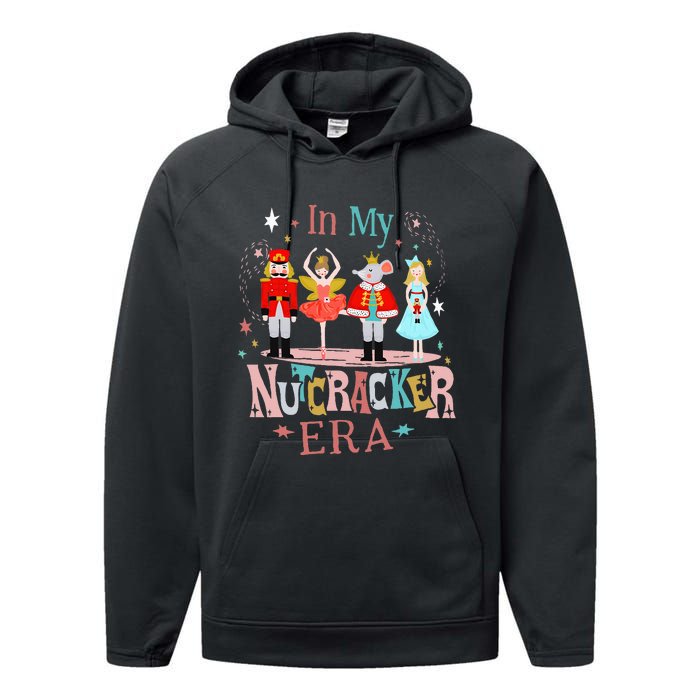 In My Nutcracker Era Christmas Nutcracker Ballet  Performance Fleece Hoodie