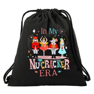 In My Nutcracker Era Christmas Nutcracker Ballet  Drawstring Bag