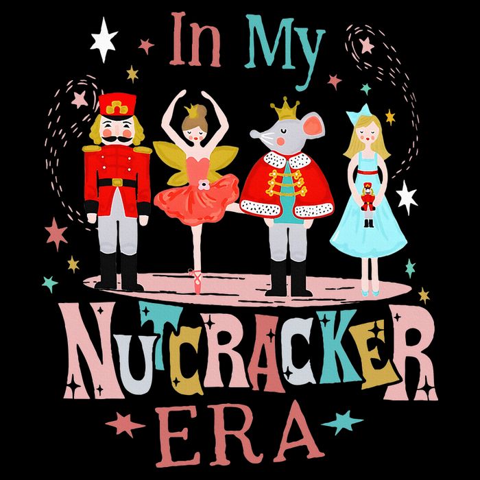 In My Nutcracker Era Christmas Nutcracker Ballet  Flat Bill Trucker Hat