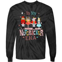 In My Nutcracker Era Christmas Nutcracker Ballet  Tie-Dye Long Sleeve Shirt