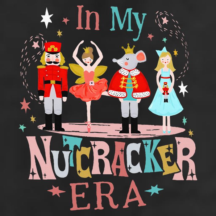 In My Nutcracker Era Christmas Nutcracker Ballet  Microfiber Hand Towel