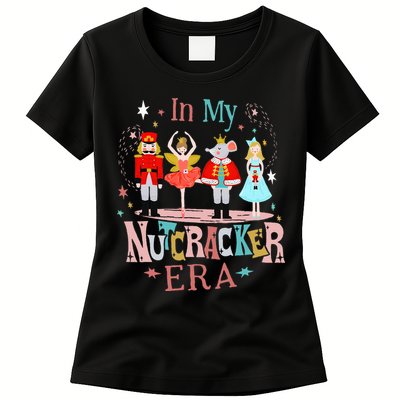 In My Nutcracker Era Christmas Nutcracker Ballet  Womens T-Shirt