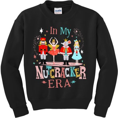 In My Nutcracker Era Christmas Nutcracker Ballet  Kids Sweatshirt