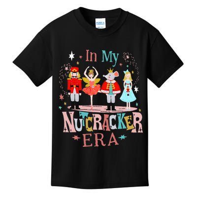 In My Nutcracker Era Christmas Nutcracker Ballet  Kids T-Shirt