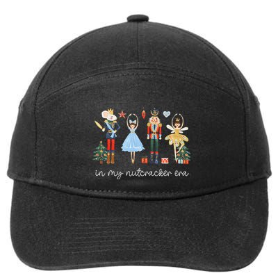 In My Nutcracker Era Christmas Nutcracker Bellet Princess 7-Panel Snapback Hat