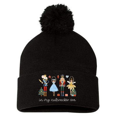 In My Nutcracker Era Christmas Nutcracker Bellet Princess Pom Pom 12in Knit Beanie