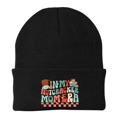 In My Nutcracker Mom Era Christmas Nutcracker Ballet Festive Knit Cap Winter Beanie