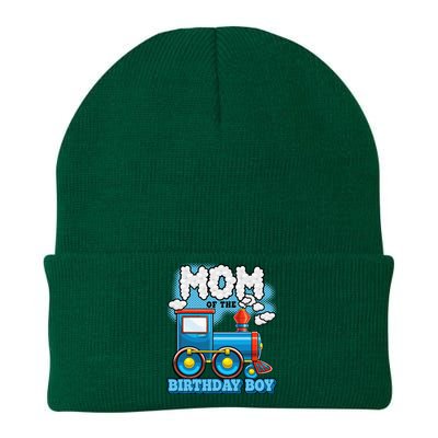 IM Mom Of The Birthday Boy Train Birthday Party Supply Knit Cap Winter Beanie