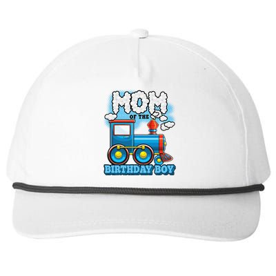 IM Mom Of The Birthday Boy Train Birthday Party Supply Snapback Five-Panel Rope Hat