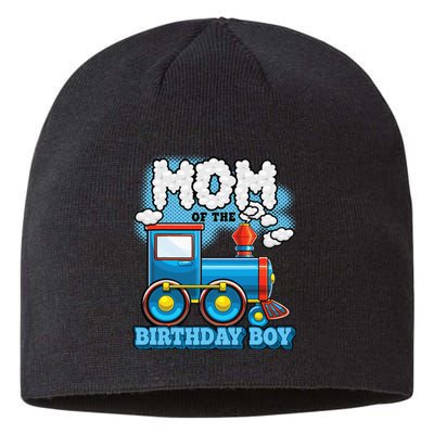 IM Mom Of The Birthday Boy Train Birthday Party Supply Sustainable Beanie