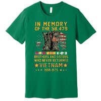 In Memory Of The 58479 Brothers And Sisters Vietnam Premium T-Shirt