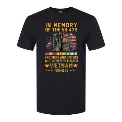 In Memory Of The 58479 Brothers And Sisters Vietnam Softstyle CVC T-Shirt