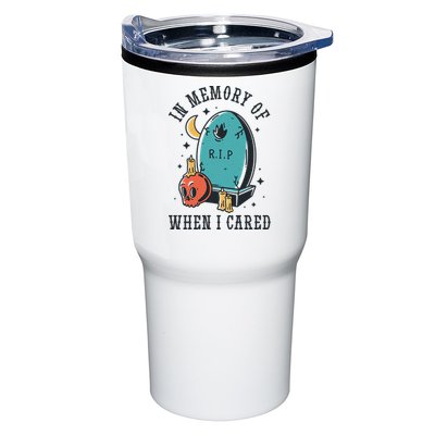 In Memory Of When I Cared Funny RIP Tumbler