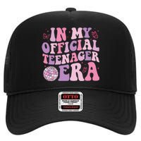 In My Official Nager Era 13th Birthday Version Girls High Crown Mesh Back Trucker Hat