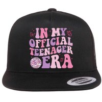 In My Official Nager Era 13th Birthday Version Girls Flat Bill Trucker Hat