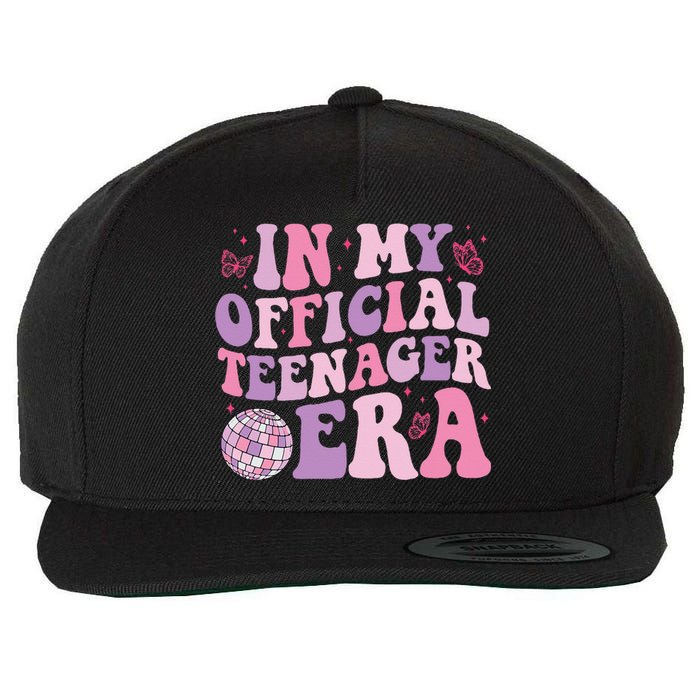 In My Official Nager Era 13th Birthday Version Girls Wool Snapback Cap