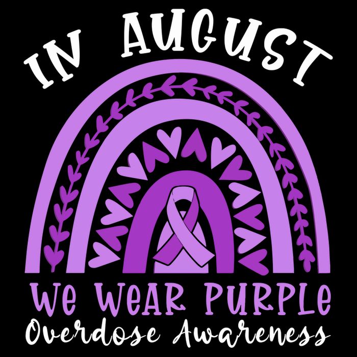 In Memory Of Overdose Awareness Month Mousepad