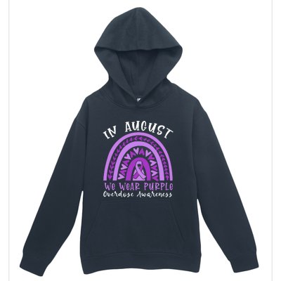 In Memory Of Overdose Awareness Month Urban Pullover Hoodie