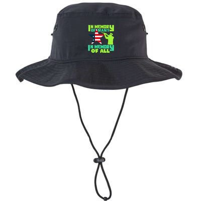 In Memory Of Many In Memory Of All Memorial Day Gift American Flag Bucket Hat