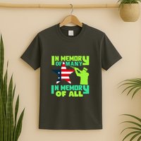 In Memory Of Many In Memory Of All Memorial Day Gift American Flag T-Shirt