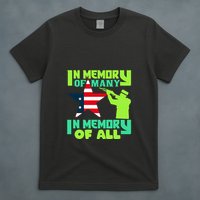 In Memory Of Many In Memory Of All Memorial Day Gift American Flag T-Shirt