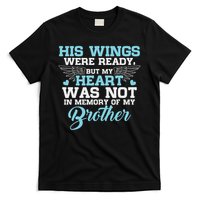 In Memory Of My Brother Missing Brother T-Shirt