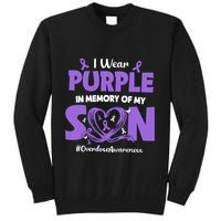 In Memory Of My Son Overdose Awareness Sweatshirt