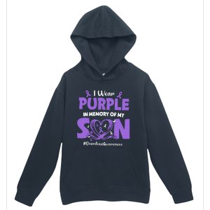 In Memory Of My Son Overdose Awareness Urban Pullover Hoodie