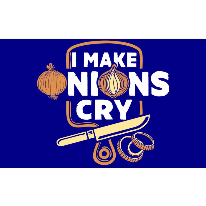 I Make Onions Cry Funny Chef Gift Bumper Sticker