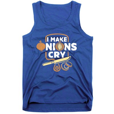 I Make Onions Cry Funny Chef Gift Tank Top