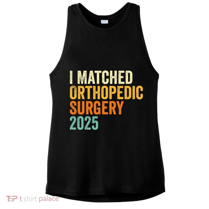 I Matched Orthopedic Surgery 2025   Ladies PosiCharge Tri-Blend Wicking Tank