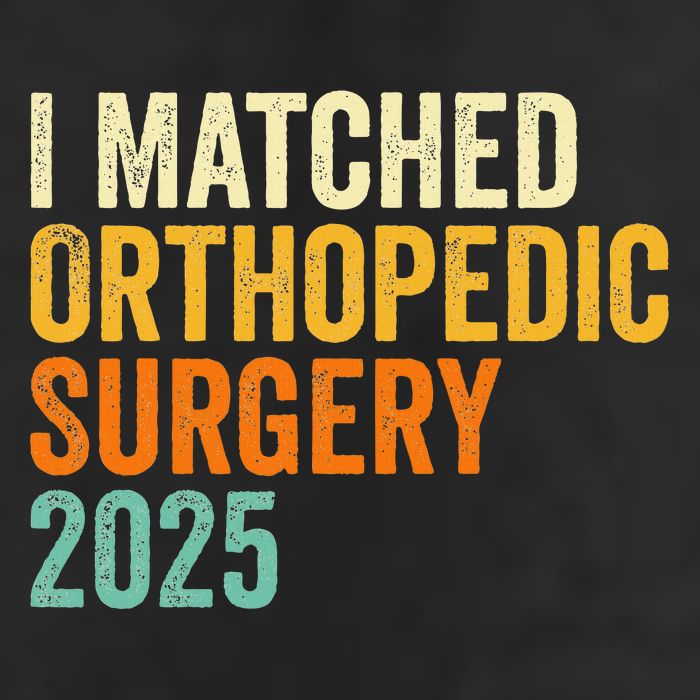 I Matched Orthopedic Surgery 2025   Adult Drive Performance Visor