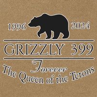 In Memory Of Bear 399 Forever Queen Of The Tetons Cotton Canvas Backpack
