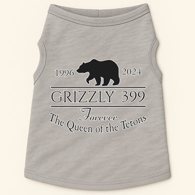 In Memory Of Bear 399 Forever Queen Of The Tetons Doggie Tank