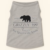 In Memory Of Bear 399 Forever Queen Of The Tetons Doggie Tank