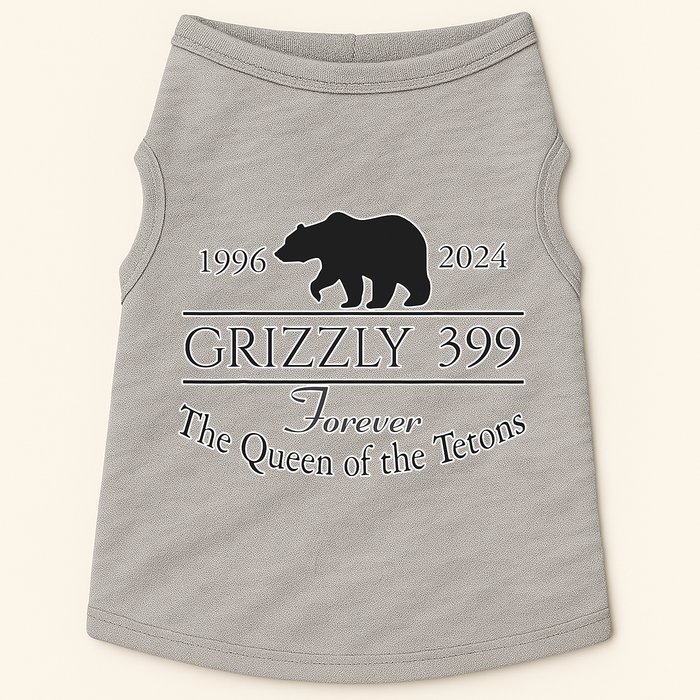 In Memory Of Bear 399 Forever Queen Of The Tetons Doggie Tank