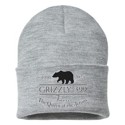 In Memory Of Bear 399 Forever Queen Of The Tetons Sustainable Knit Beanie