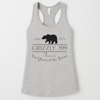 In Memory Of Bear 399 Forever Queen Of The Tetons Womens Tank Top