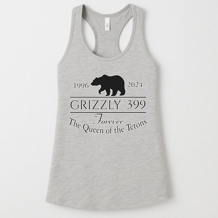 In Memory Of Bear 399 Forever Queen Of The Tetons Womens Tank Top