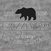 In Memory Of Bear 399 Forever Queen Of The Tetons Baby Bodysuit