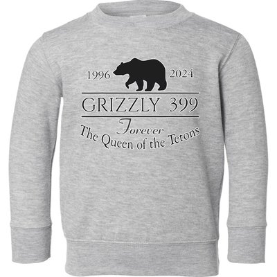 In Memory Of Bear 399 Forever Queen Of The Tetons Toddler Sweatshirt