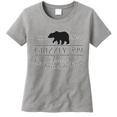 In Memory Of Bear 399 Forever Queen Of The Tetons Womens T-Shirt