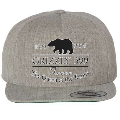 In Memory Of Bear 399 Forever Queen Of The Tetons Wool Snapback Cap