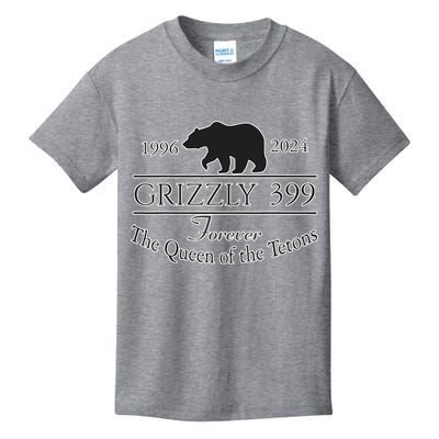 In Memory Of Bear 399 Forever Queen Of The Tetons Kids T-Shirt