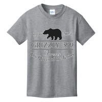 In Memory Of Bear 399 Forever Queen Of The Tetons Kids T-Shirt