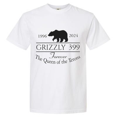 In Memory Of Bear 399 Forever Queen Of The Tetons Garment-Dyed Heavyweight T-Shirt